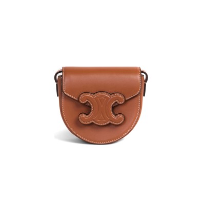 CELINE MINI CROSSBODY IN BESACE TRIOMPHE SMOOTH COWHIDE 10J303DPQ.04LU (11*10*5cm)